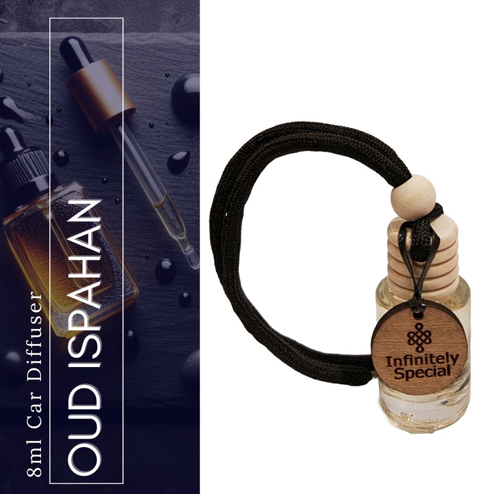 Round Car Diffuser - Oud Ispahan