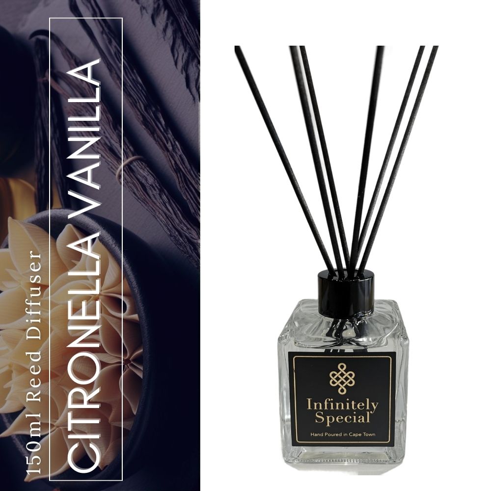 Citronella Vanilla Reed Diffuser (150ml)