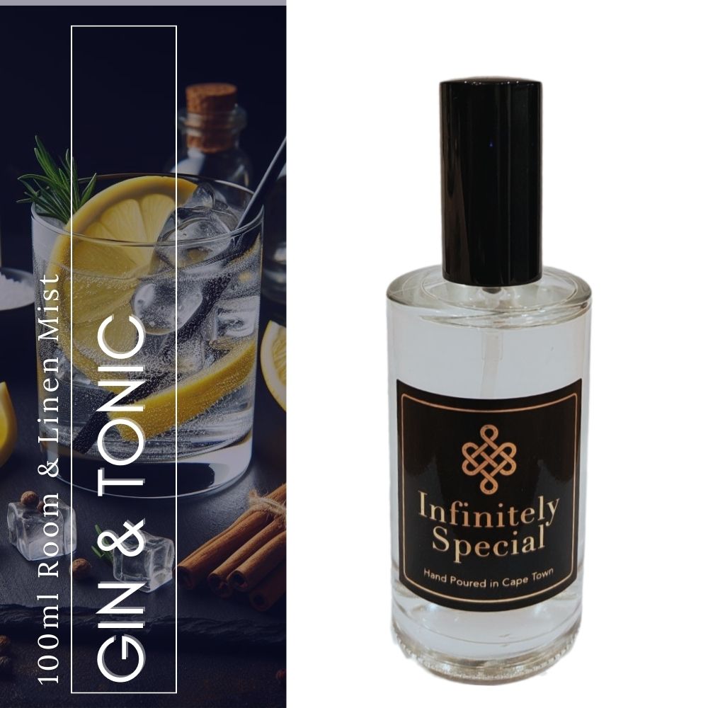 Gin & Tonic Room & Linen Spray (100ml)