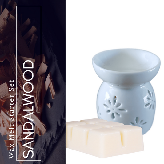 Sandalwood Wax Melt Starter Set