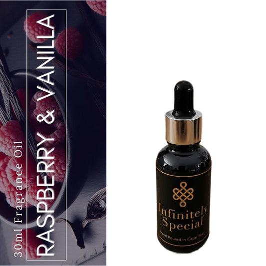 Raspberry & Vanilla Fragrance Oil (30ml)