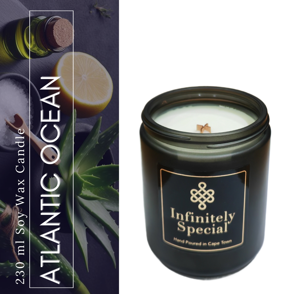 Atlantic Ocean Soy Wax Candle (230ml)