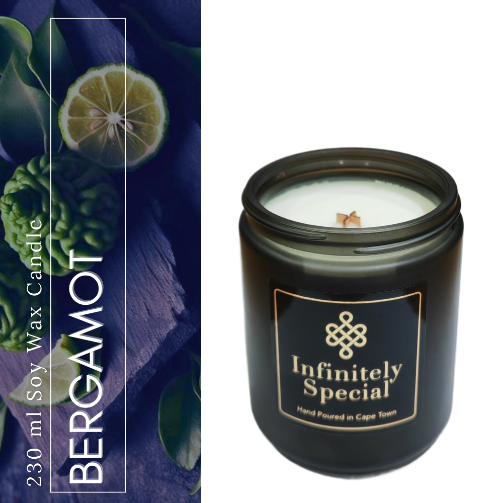 Bergamot Soy Wax Candle (230ml)