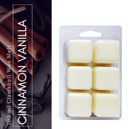 Cinnamon & Vanilla Wax Melt (100g)