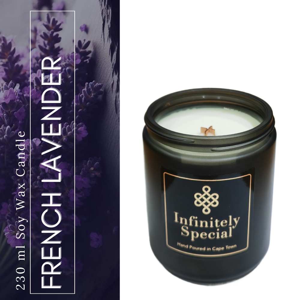 French Lavender Soy Wax Candle (230ml)