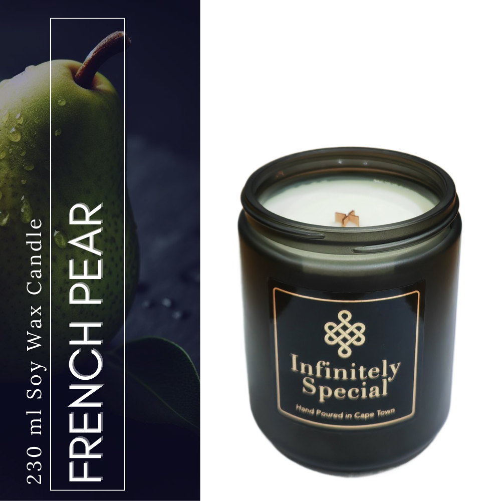 French Pear Soy Wax Candle (230ml)