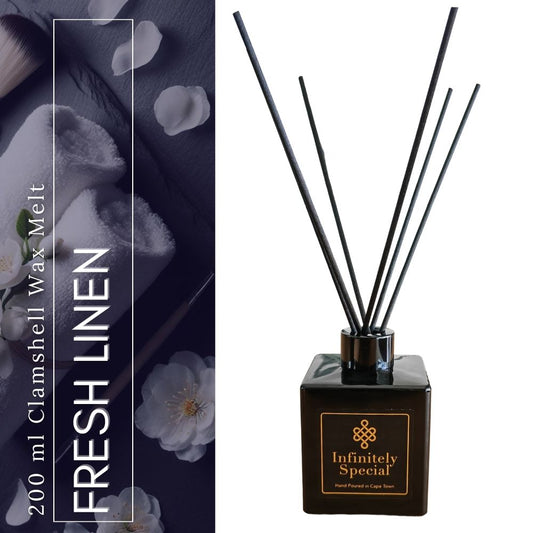 Fresh Linen Reed Diffuser (200ml)