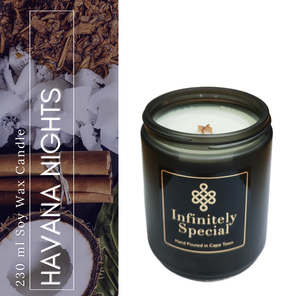 Havana Nights Soy Wax Candle (230ml)