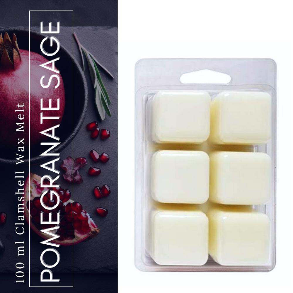 Pomegranate & Sage Wax Melt (100g)