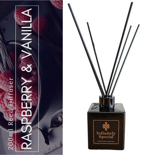 Raspberry & Vanilla Reed Diffuser (200ml)