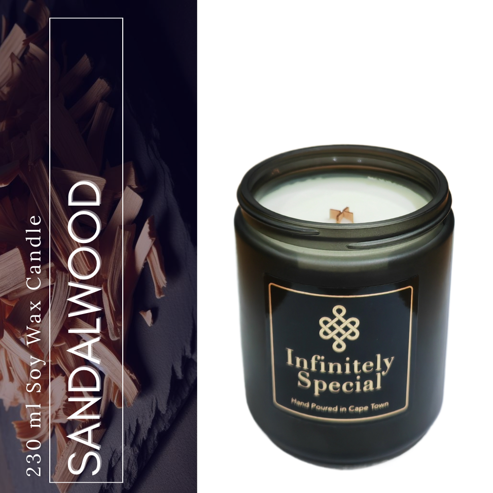 Sandalwood Soy Wax Candle (230ml)