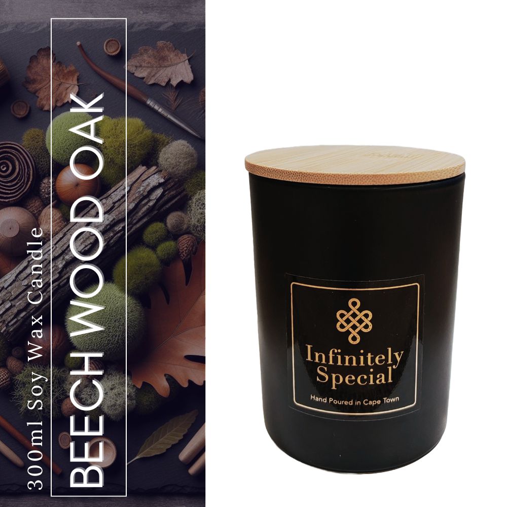 Beachwood Oakmoss Soy Wax Candle (300ml)