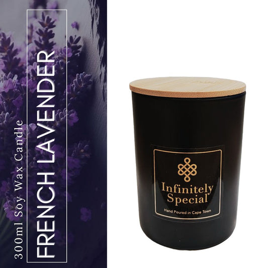 French Lavender Soy Wax Candle (300ml)