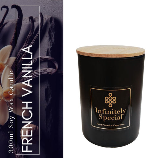 French Vanilla Soy Wax Candle (300ml)