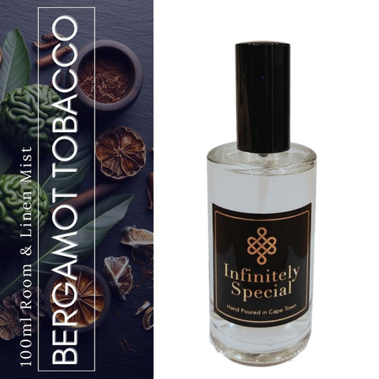 Bergamot Tobacco Room & Linen Spray (100ml)