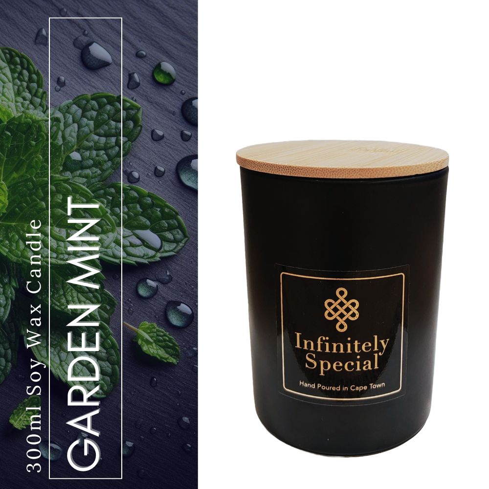 Garden Mint Soy Wax Candle (300ml)