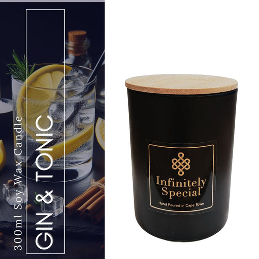 Gin & Tonic Soy Wax Candle (300ml)