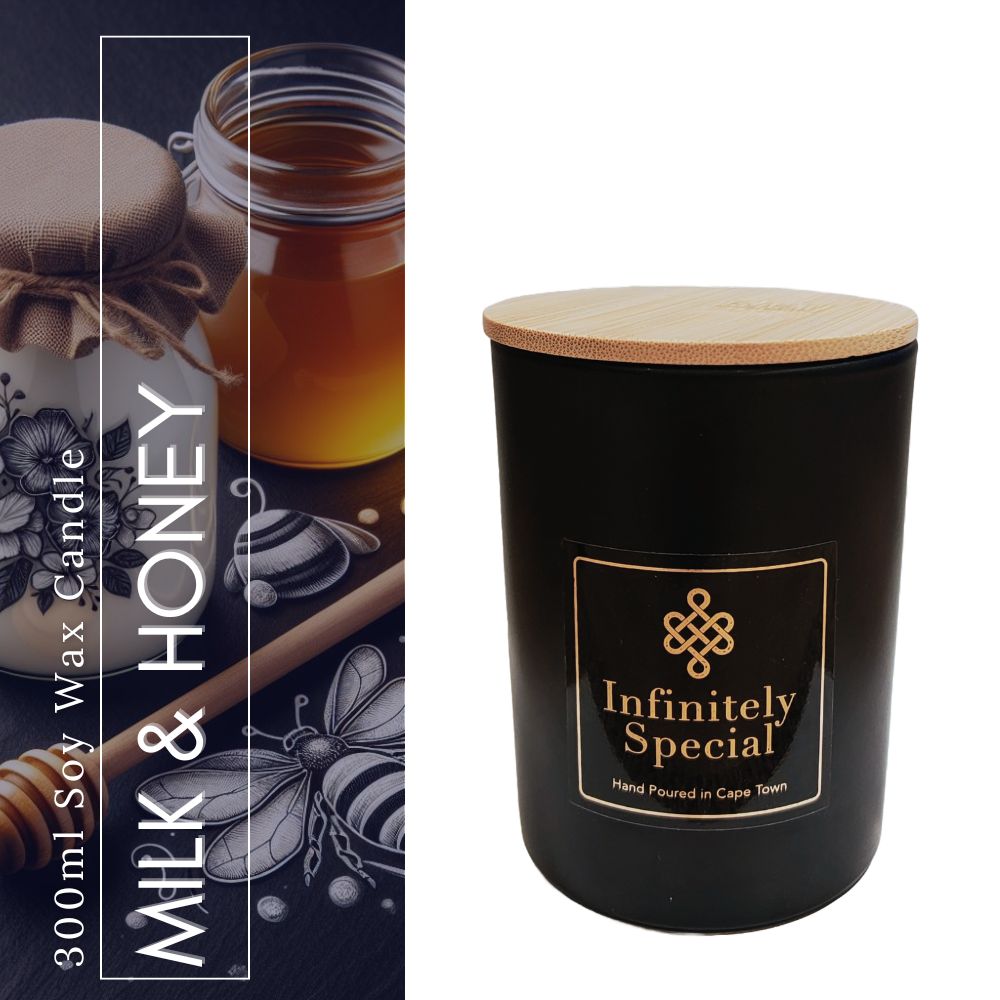 Milk & Honey Soy Wax Candle (300ml)