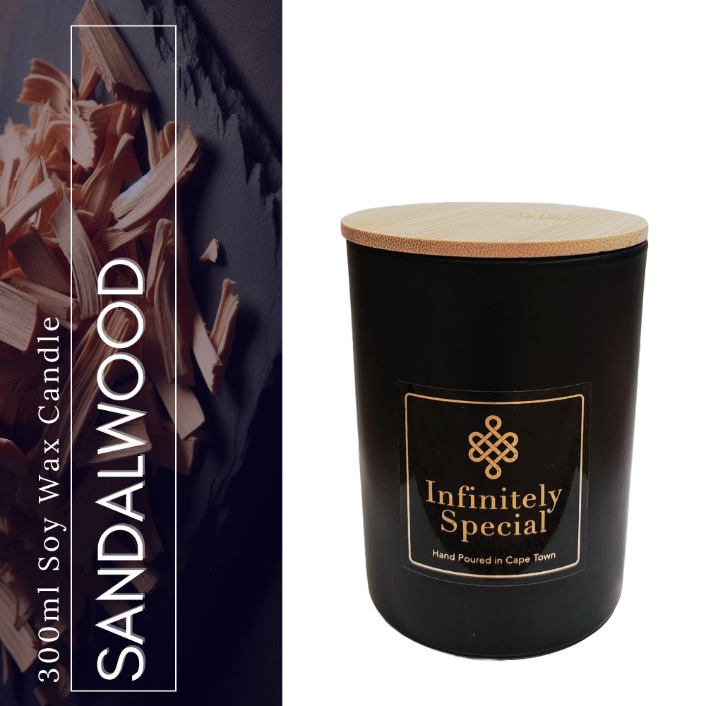 Sandalwood Soy Wax Candle (300ml)