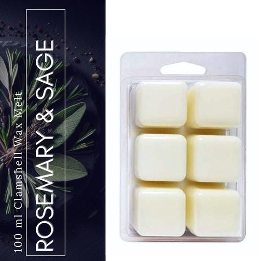 Rosemary & Sage Wax Melt (100g)