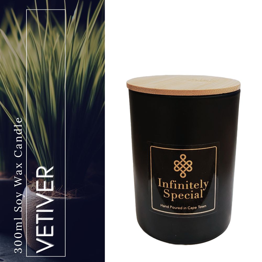 Vetiver Soy Wax Candle (300ml)