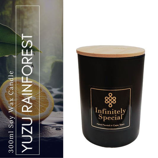 Yuzu Rainforest Soy Wax Candle (300ml)