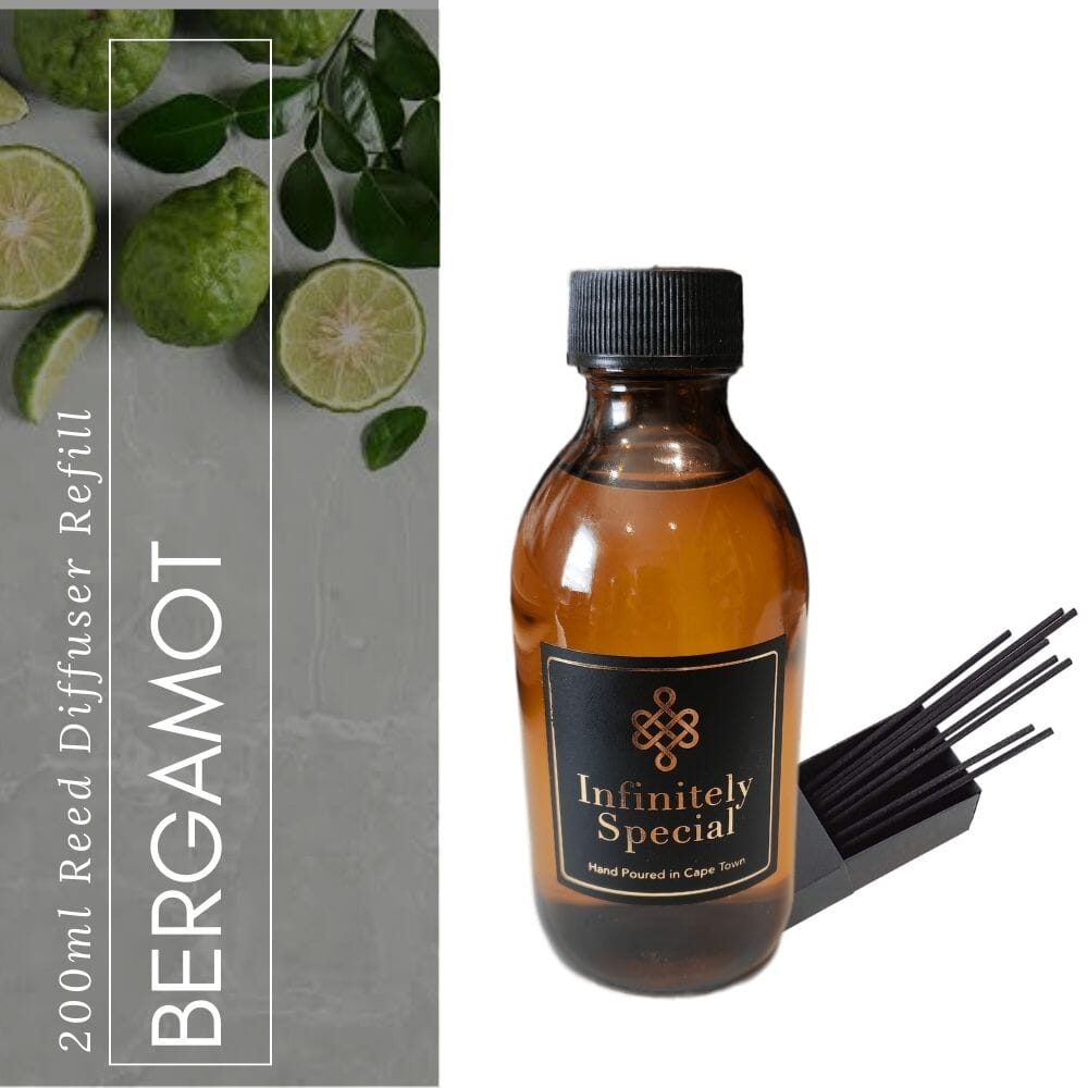 Bergamot Reed Diffuser Refill (200ml) Signature Collection infinitelyspecial.co.za 