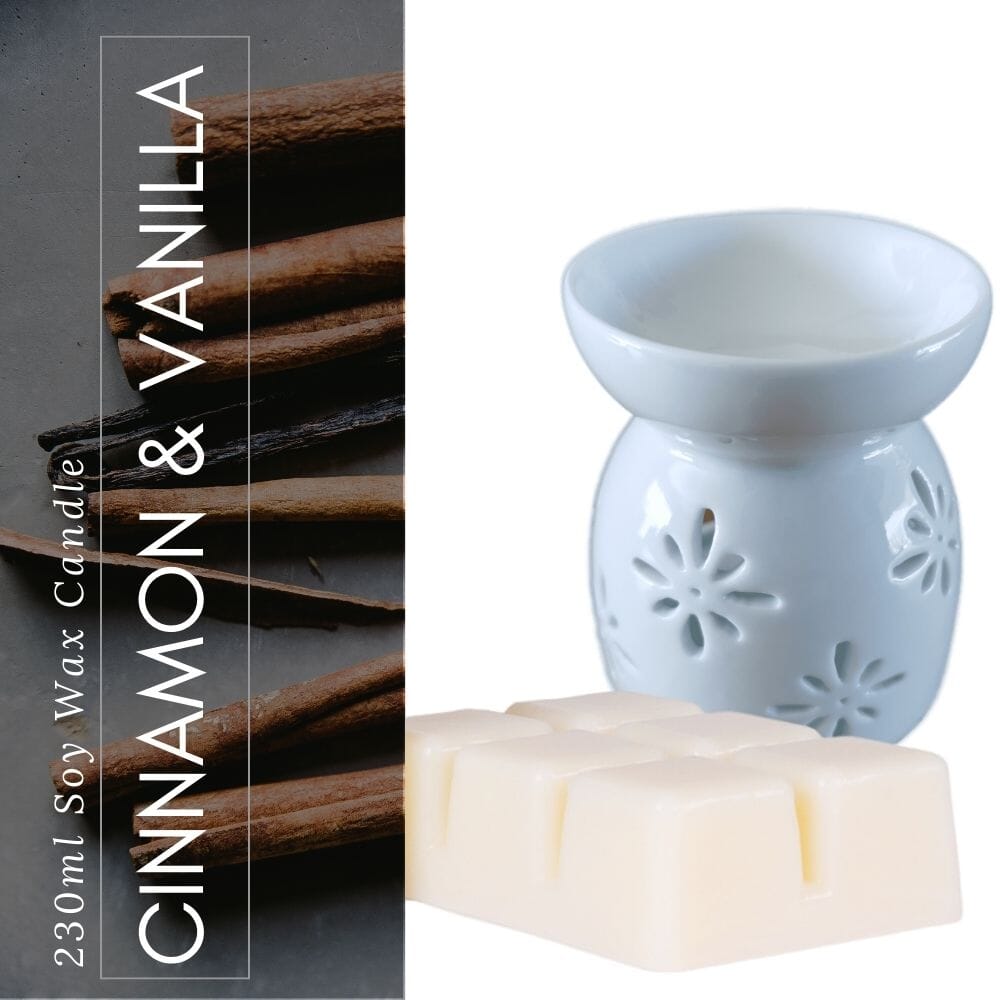 Cinnamon & Vanilla Wax Melt Starter Set Signature Collection infinitelyspecial.co.za 